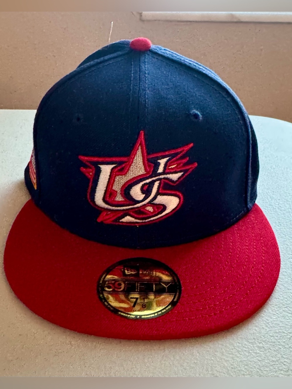 New Era U.S. USA 2026 World Baseball Classic 59FIFTY Fitted Hat Cap Size 7 1/8